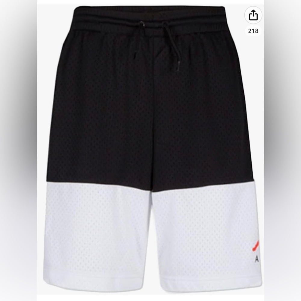 Nike Jordan Big Boy's Jumpman Air Mesh Shorts size large